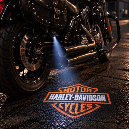 LED projector for bikes