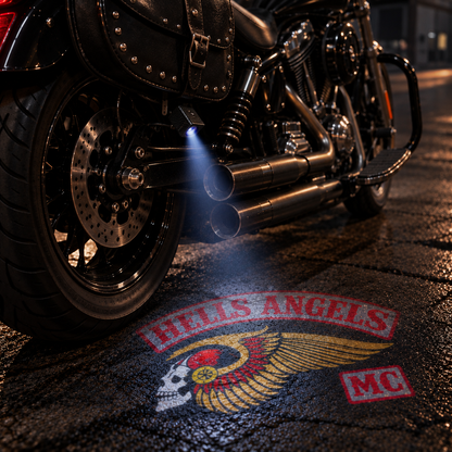 LED projector for bikes