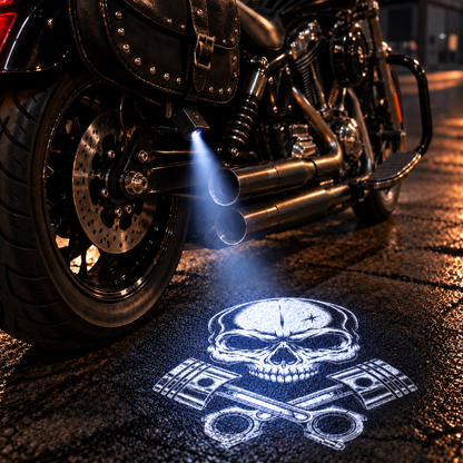 LED projector for bikes
