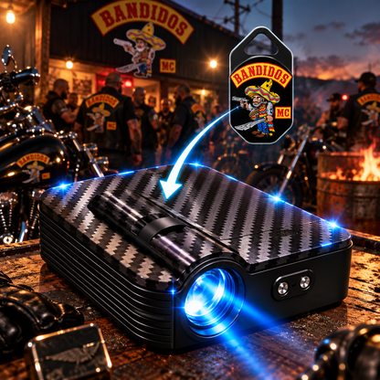 LED projector for bikes