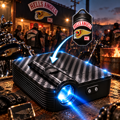 LED projector for bikes