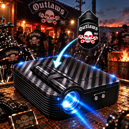 LED projector for bikes